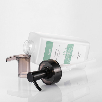ODM de Kosmetische Capaciteit van de het Schermdruk 800ml van Eco van de Lotionfles Vriendschappelijke