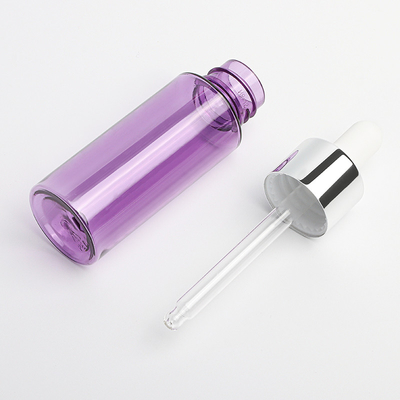 Dikke Plastic van de het HUISDIERENkunststof van Druppelbuisjeflessen 30ml het Schermdruk