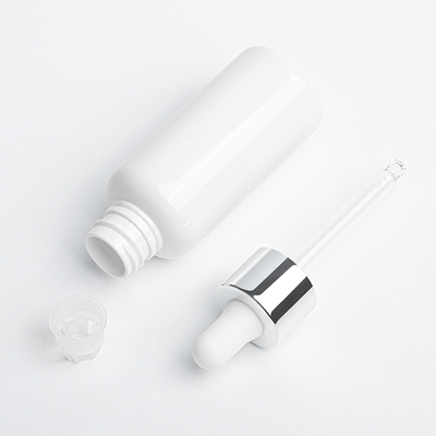 Zilveren Kosmetische Druppelbuisjefles 50ml voor Etherische olie 34mm Diameter