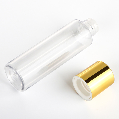 Gouden de Lotiontoner van Deksel Plastic Kosmetische Containers 120ML 150ML Lege Fles