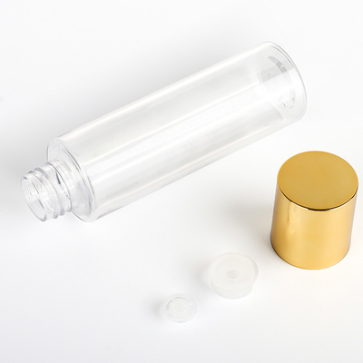 Gouden de Lotiontoner van Deksel Plastic Kosmetische Containers 120ML 150ML Lege Fles